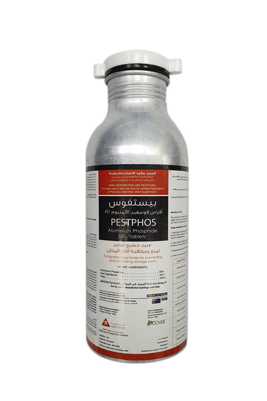 Image of Pestphos 1 KG Bottle - Aluminium Phosphide 56% (0.6 Gram Pellets - 1666)