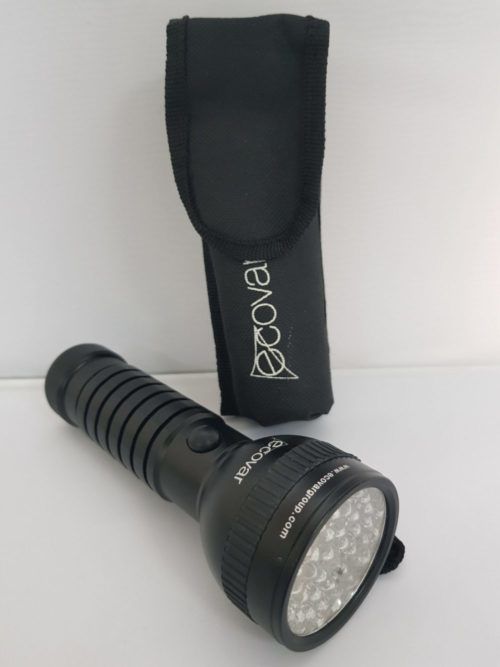 UV Flashlight with Ecovar Logo