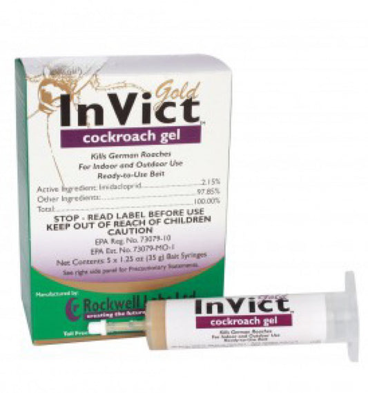 Image of Invict Gold Roach Gel (1Pk=5 tubes x 35gms)