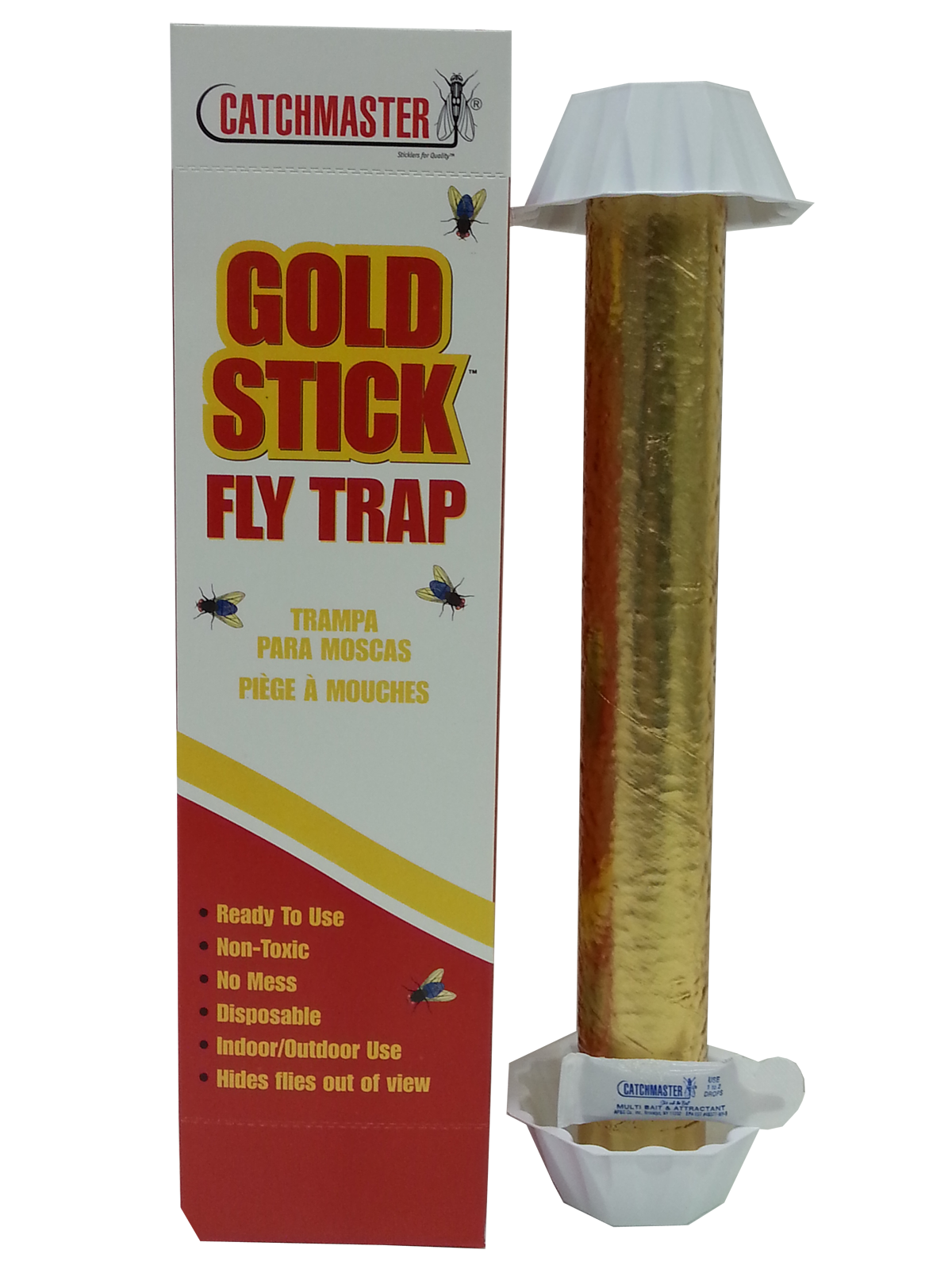 Catchmaster Gold Stick 962 Large Glue Fly Trap Fly Pheromone